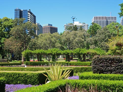 Hyde Park in Sydney Australia