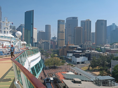 Cruise Terminal in Sydney Australia